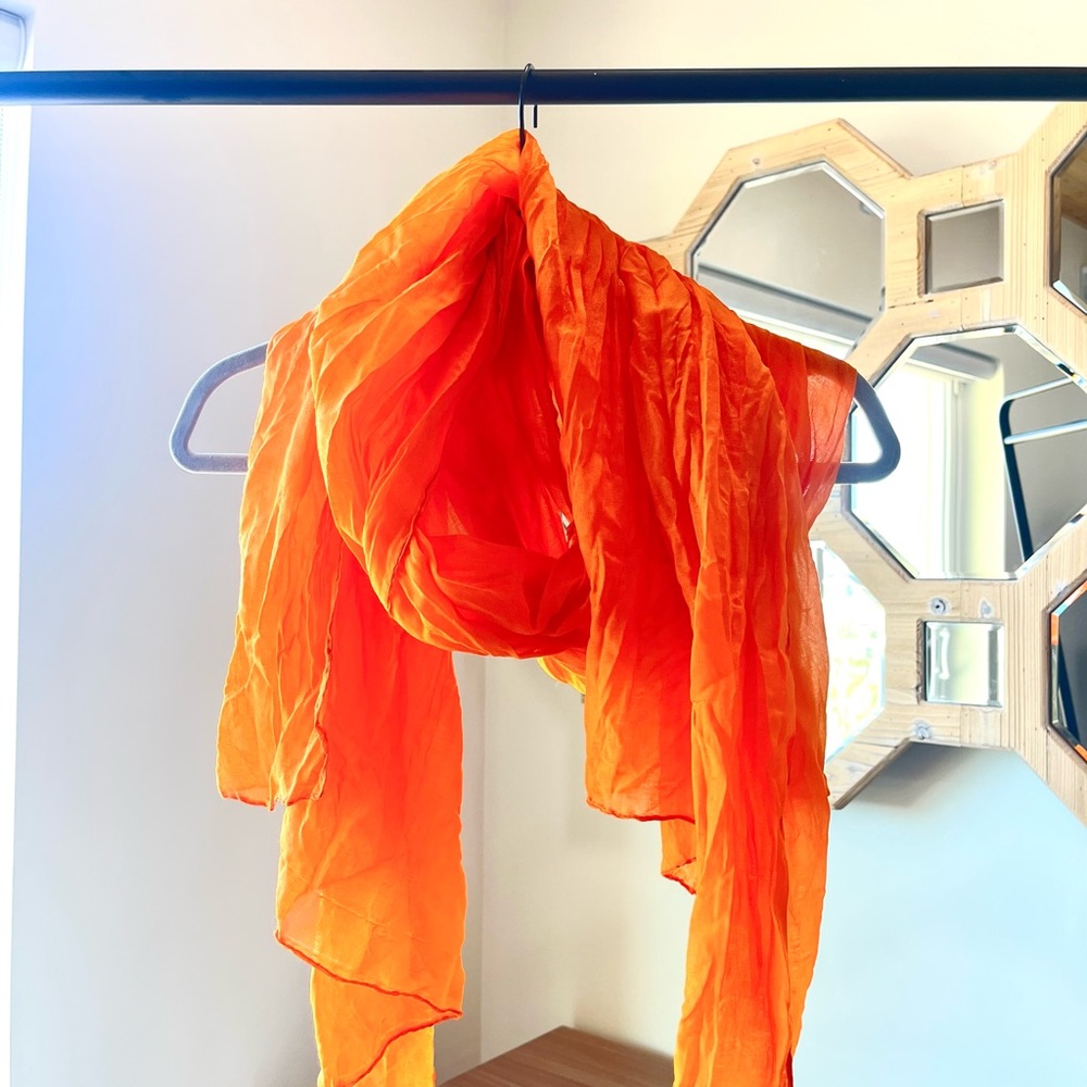 BOGO & Free shipping! Vibrant Orange Scarf